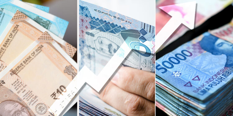 Will the economies of Saudi Arabia, India and Indonesia rise to the ranks of the largest?