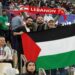 With the keffiyeh and the Palestinian anthem.. Gaza is present at the opening ceremony of the Asian Cup