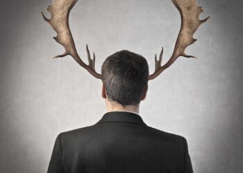 mysterious horns grow on his head