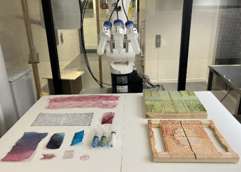 3D printed nanocellulose scaled up for green architectural applications