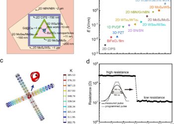 5,000 atoms are enough: the smallest solid-state ferroelectricity
