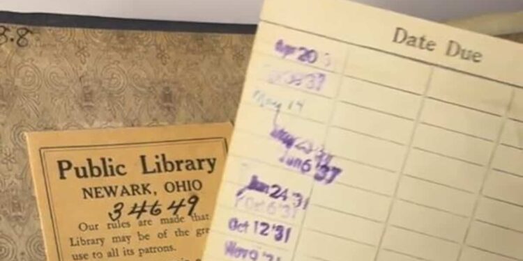 A book returned to the library 93 years late