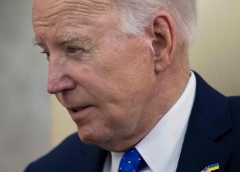 Biden denounces Trump’s ‘distressing and dangerous’ comments on NATO