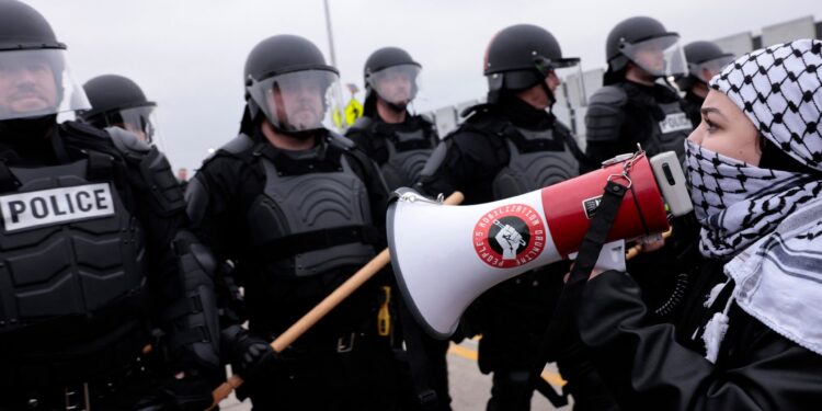 Biden visits Michigan with security precautions to avoid protests against the Gaza war