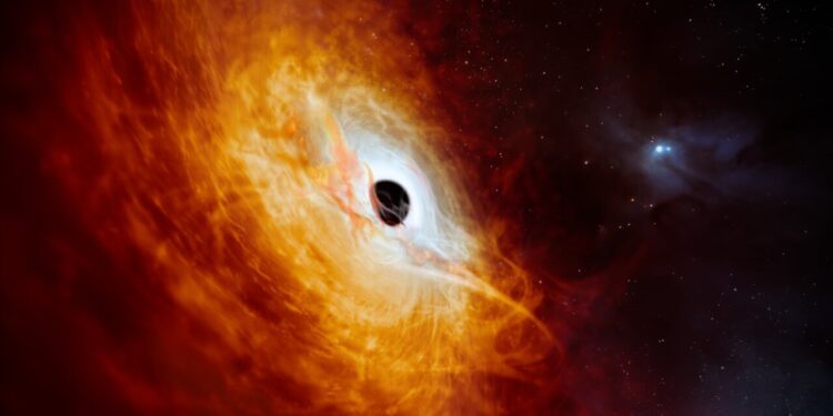 Brightest and fastest growing: Astronomers identify record-breaking quasar