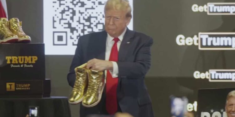 Donald Trump launches shoe line