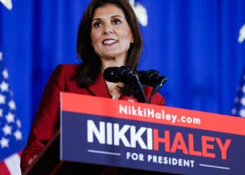 Faced with Trump, Nikki Haley hangs on at all costs