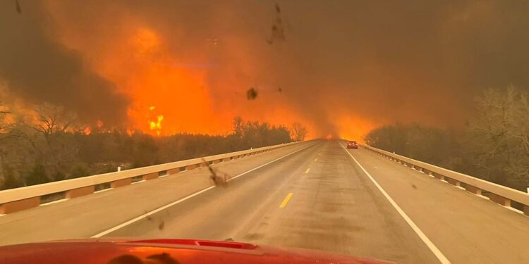 Fires still out of control in Texas
