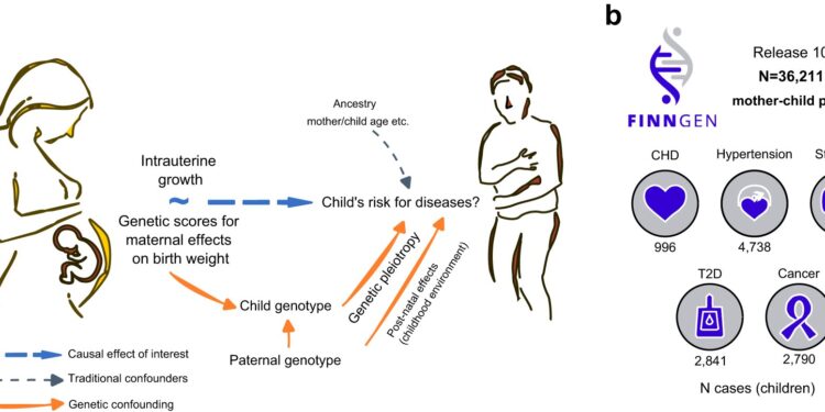 Genetic study clarifies link between birth weight and adult morbidity