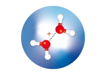 Helium droplets capture the dual structure of water