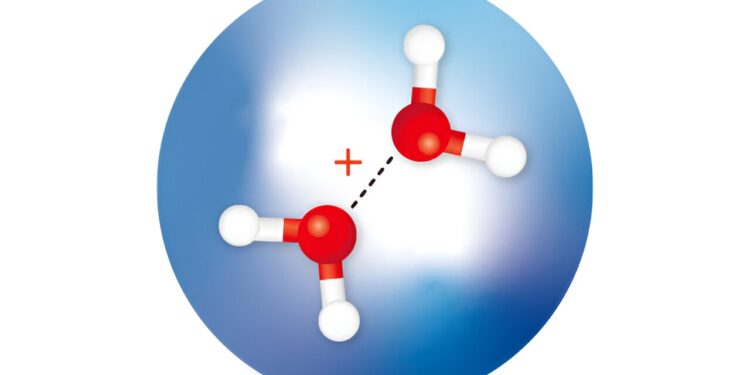 Helium droplets capture the dual structure of water