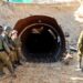 How did the Israeli army deliberately kill Hamas members and prisoners with gases in Gaza tunnels?
