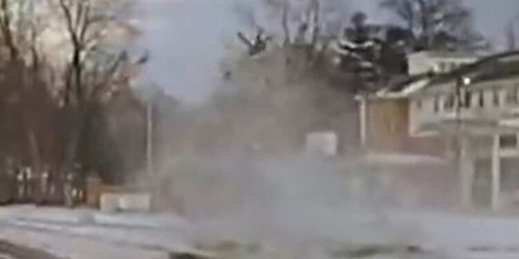 Motorist catapulted from car during police chase