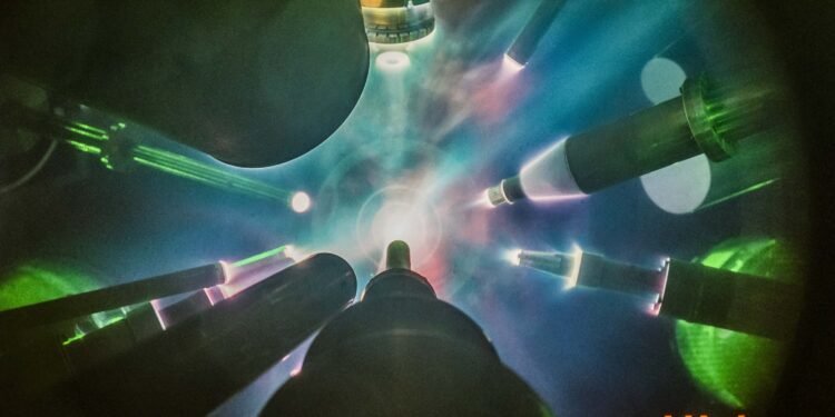 Scientists create effective ‘spark plug’ for direct-drive inertial confinement fusion experiments