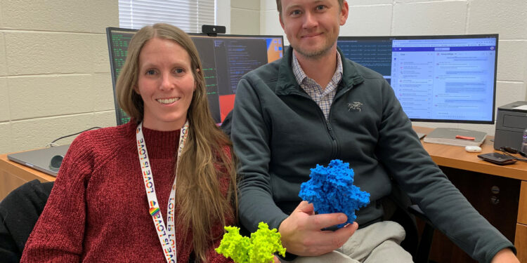 Scientists see ultra-rapid movement on the surface of the HIV virus