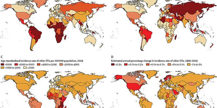 Sexually transmitted infections among older people are a global public health challenge, study finds