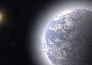 Simulations provide potential explanation for mysterious gap in super-Earth size distribution
