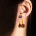 Smart earrings can monitor a person’s temperature