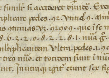 The use of the decimal point is a century and a half older than historians thought