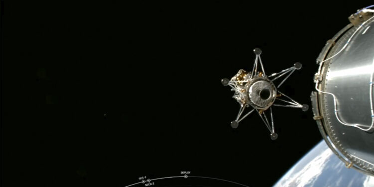 US company’s lunar lander heading to the Moon for landing attempt next week