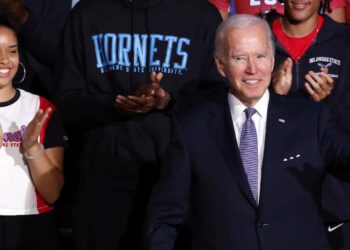 A challenge for Biden: winning back the youth vote