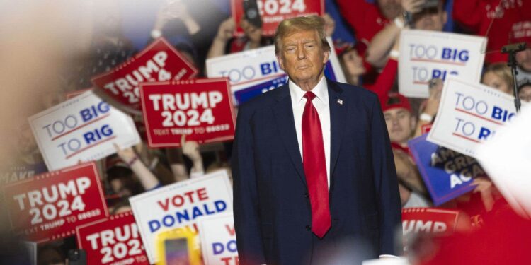 Donald Trump has a string of victories in the primaries, but the clouds are gathering