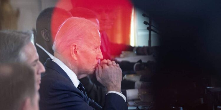 Joe Biden could stumble on his red line