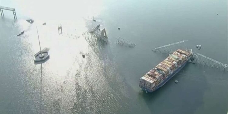 A first part of the Baltimore bridge must be cleared this weekend