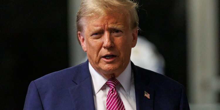A full jury has been selected in the historic trial of Donald Trump
