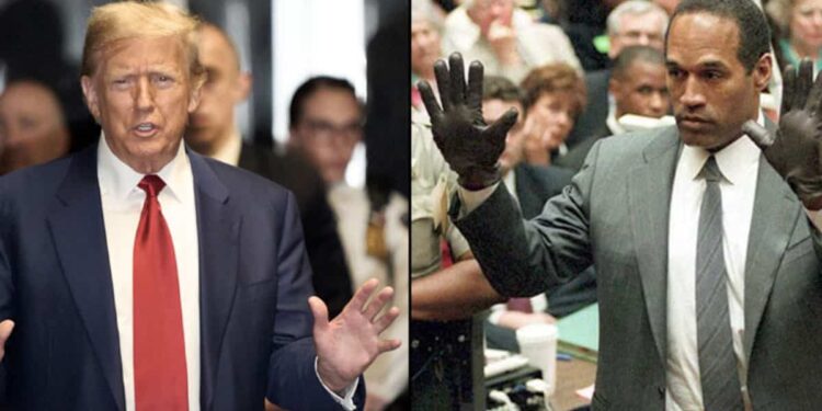 Could Trump’s trial rival OJ Simpson’s?