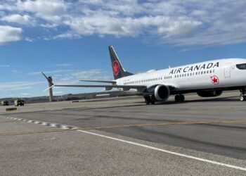 Emergency landing of an Air Canada Boeing in Idaho