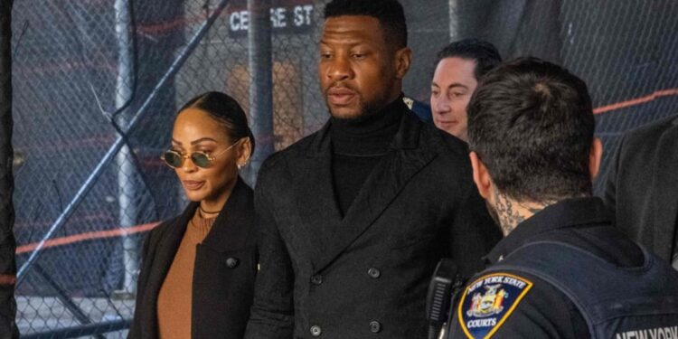 Guilty of assault, actor Jonathan Majors avoids prison