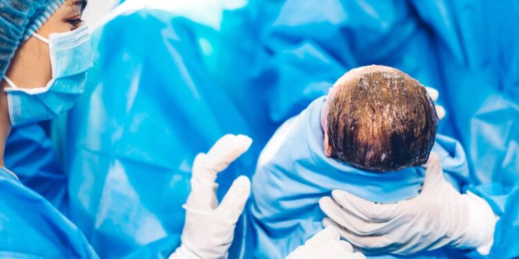 In the snow: Mother gives birth to triplets on neighbors’ front porch