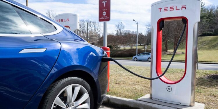 Tesla deliveries down in first quarter, its stock falls