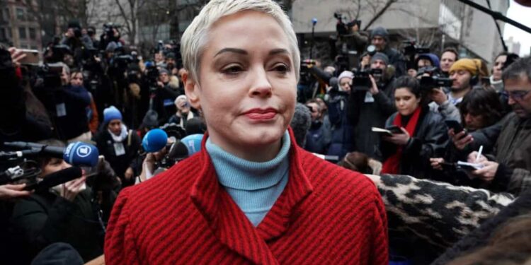 ‘We know the truth’: Rose McGowan reacts to the overturning of Harvey Weinstein’s conviction