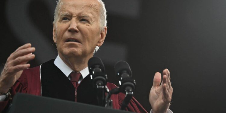 At Martin Luther King University, Joe Biden promises to listen to Gaza protests