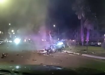 Collision at 181 km/h: he is killed behind the wheel of a stolen Lamborghini