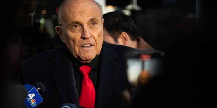 Former Trump adviser Rudy Giuliani appears in Arizona court