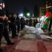 (IN PICTURES) Pro-Palestinian encampments: police dismantle barricades at UCLA