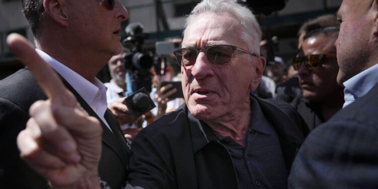 Joe Biden backer Robert De Niro calls Donald Trump a ‘clown’ in New York court