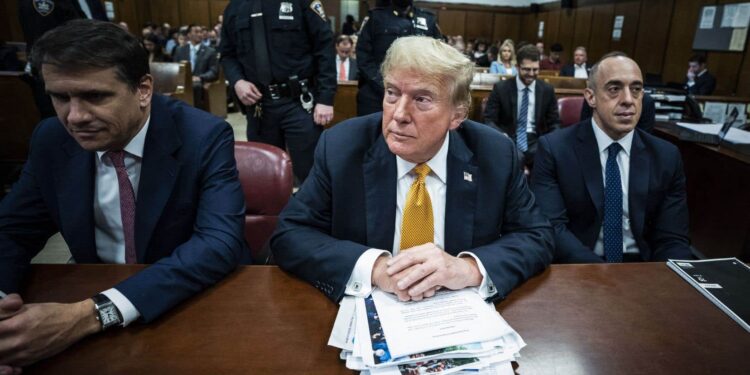 Jurors in ex-President Donald Trump’s criminal trial reach historic verdict