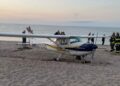 Pilot uninjured after emergency landing of his single-engine plane