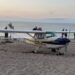 Pilot uninjured after emergency landing of his single-engine plane