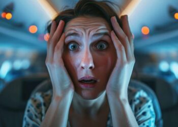 She ends up in the hospital, drugged after eating pancakes found in a plane toilet!