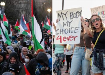 The crisis on campus, a huge embarrassment for Joe Biden just six months before the American presidential election