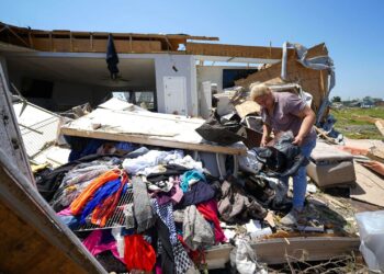 Tornadoes and storms kill several people in the United States