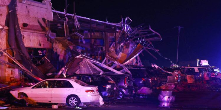 Tornadoes kill 15 across Texas, Oklahoma and Arkansas.