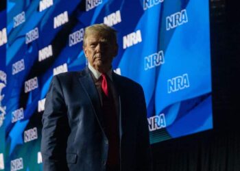 Trump as gun advocate at NRA annual convention