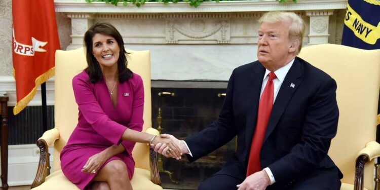 Trump’s former Republican rival, Nikki Haley, announces she will vote for him