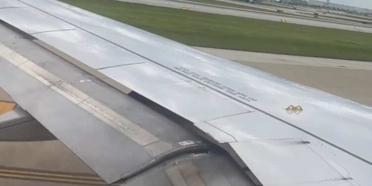 VIDEO | Plane engine catches fire during takeoff